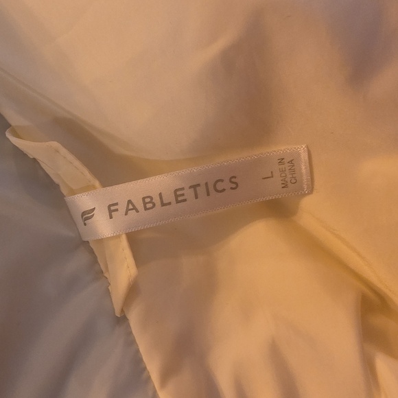 Fabletics Light Cream Puffer Jacket - Picture 7 of 8